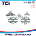 electric fitting suspension clamp for power transmission line